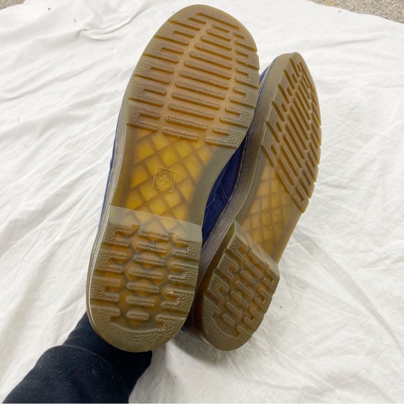 DR. MARTENS Mayport navy canvas twill boots main image 5